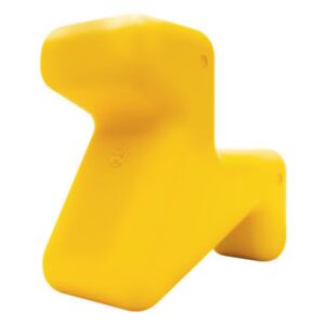 Doraff Children stool - / Polythene - Multi-position by Alessi Yellow
