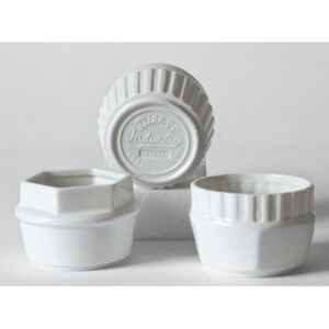 Machine Collection Small dish - / Set of 3 by Diesel living with Seletti White