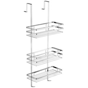 Tectake 400714 shower caddy stainless steel - silver