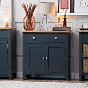 Gloucester Midnight Grey Painted Oak Small Sideboard