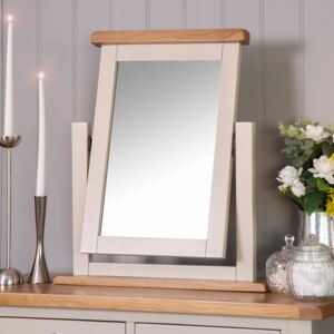 Chester Grey Painted Oak Dressing Table Mirror