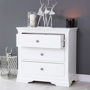 Florence White Painted 3 Drawer Chest