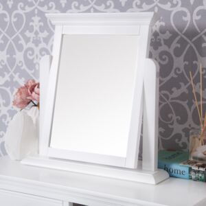 Banbury White Painted Trinket Mirror