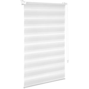Tectake 401216 double roller blinds made of polyester - 70 x 120 cm