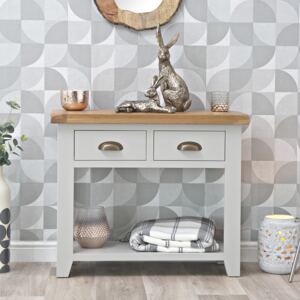 Hampshire Grey Painted Oak Hall Table