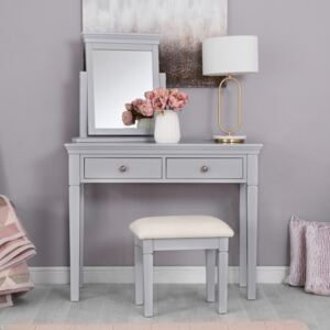 Florence Grey Painted Dressing Table