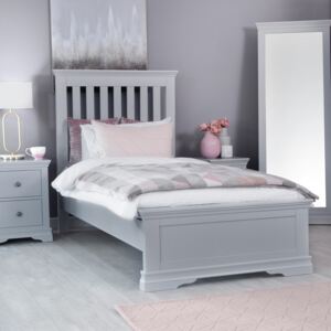 Florence Grey Painted 3ft Single Bed Frame