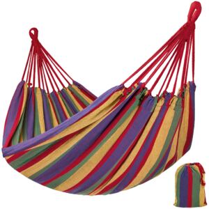 Tectake 401540 hammock incl. bag - colorful