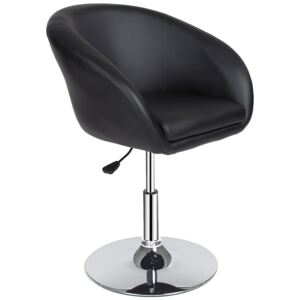 Tectake 401573 bar stool lounge bernhard - black