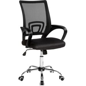 Tectake 401789 office chair marius - black