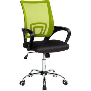 Tectake 401790 office chair marius - black/green