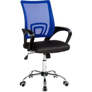 Tectake 401791 office chair marius - black/blue