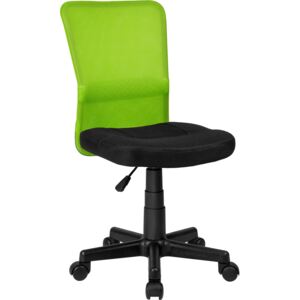 Tectake 401796 office chair patrick - black/green