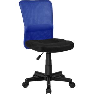 Tectake 401794 office chair patrick - black/blue