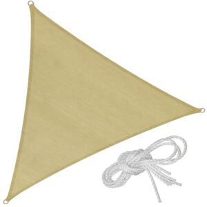 Tectake 401809 sun shade sail triangular, variant 1 - 500 x 500 x 500 cm