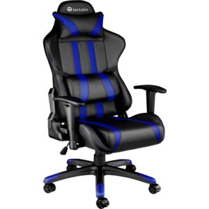 Tectake 402031 gaming chair premium - black/blue