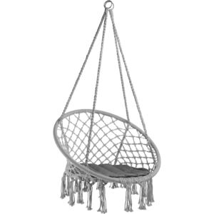 Tectake 403116 hanging chair jane - grey