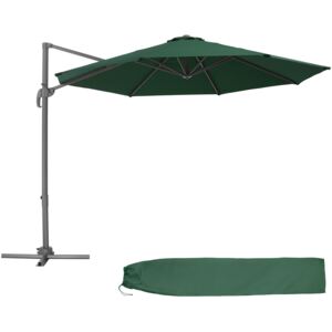 Tectake 403134 parasol daria - green