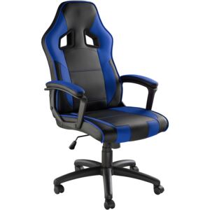 Tectake 403193 gaming chair senpai - black/blue