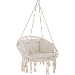 Tectake 403205 hanging chair grazia - beige