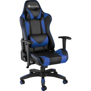 Tectake 403208 gaming chair twink - black/blue