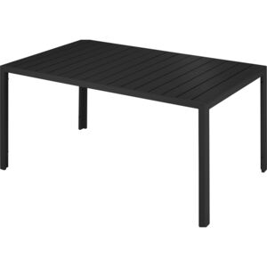 Tectake 403296 garden table simona - black