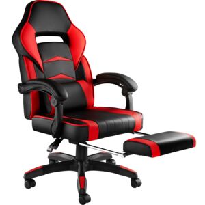Tectake 403463 gaming chair storm - black/red