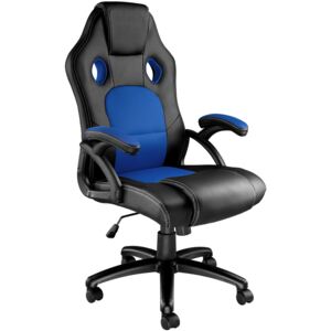 Tectake 403466 tyson office chair - black/blue