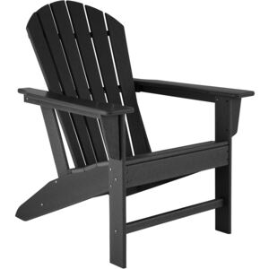 Tectake 403790 garden chair janis - black