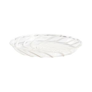 Spin Petit fours plates - / Set of 2 - Glass by Hay White/Transparent