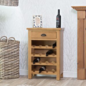 Rutland Oak Wine Cabinet