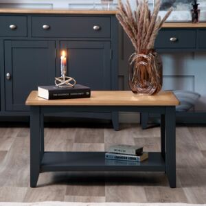 Gloucester Midnight Grey Painted Oak Small Coffee Table