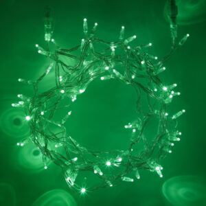 Core Connect 50m 500 Green Connectable Fairy Lights Clear Cable