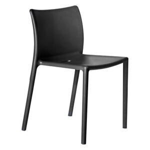 Air-chair Stacking chair - Polypropylene by Magis Black