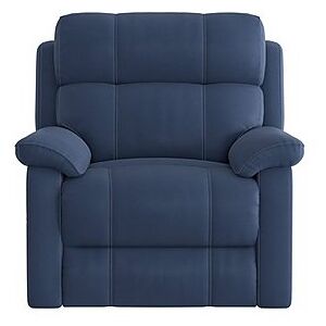 Relax Station Komodo Fabric Recliner Armchair - Blue