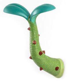 Sprout Small Hook - / H 18 cm - Resin by Seletti Multicoloured