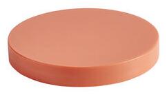 Half & Half Chopping board - Medium / Ø 25 cm - Polyethylene by Hay Orange