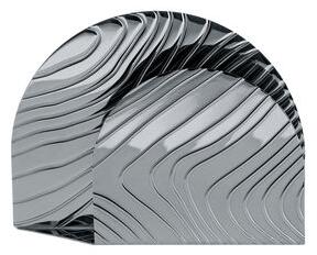 Veneer Napkin holder - / Steel with embossed patterns by Alessi Metal