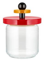 / By Ettore Sottsass - 75 cl Airtight jar - / Alessi 100 Values ​​Collection by Alessi Red