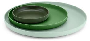 Trays Tray - / Set of 3 - Ø 40 cm / ABS by Vitra Green