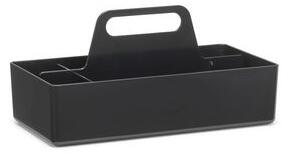 Toolbox Storage box - / Compartmentalised - 32 x 16 cm by Vitra Black
