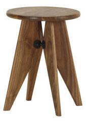 Bois Stool - / By Jean Prouvé, 1941 by Vitra Natural wood