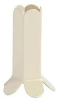 Arcs Small Candle stick - / Metal - H 9 cm by Hay White