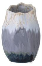 Jace Vase - / Ceramic - Ø 16 x H 24 cm by Bloomingville Blue