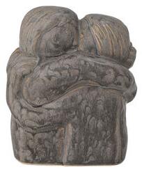 Tilley Sculpture - / Ceramic - L 12 x H 14 cm by Bloomingville Grey