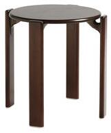 Rey Stackable stool - / By Bruno Rey x Dietiker, 1971 - Wood by Hay Brown