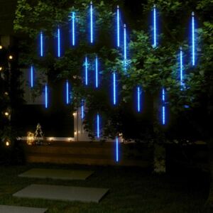 Meteor Lights 20 pcs 30 cm Blue 480 LEDs Indoor Outdoor
