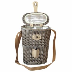 Willow Premium 2 Bottle Chilled Carry Basket