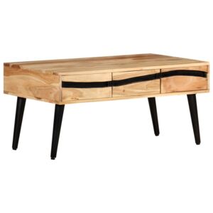 VidaXL Coffee Table 88x50x42 cm Solid Acacia Wood