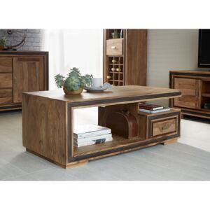 Indus Sheesham Coffee Table with one drawer